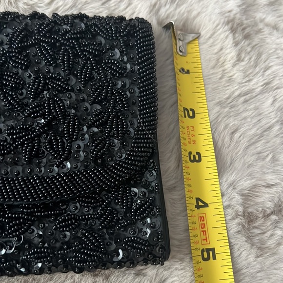 Vintage beaded clutch bag - Picture 7 of 8